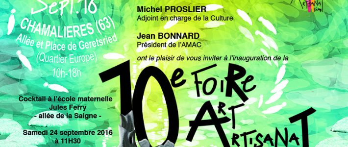 10e Foire d’Art et d’Artisanat d’Art