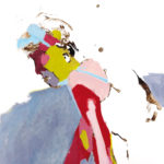 Anne Roche - IM12 - acrylique et brou de noix sur papier vergé - 70 x 100 cm - 2019