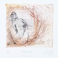 BARBADE - WALCOTT Aurelia : Nascence, Gravure, 12.5x10 cm, 2/2, 2014