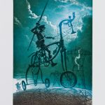 BULGARIE - VASSILEV Vesselin : Don Quichotte, Eau-forte, 18.5x15 cm, 14/100, 2013