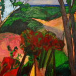 Paysage surprise 2021 Huile sur toile - 102 x 83 cm