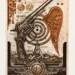 RÉPUBLIQUE TCHÈQUE - BAUER Milan : Revolver, Eau-forte, 13.5x18 cm, 1/30, 2014