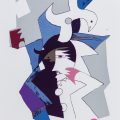 SLOVÉNIE - CIUHA Peter : L’oiseau, Sérigraphie, 33x25 cm, 5/25, 2014