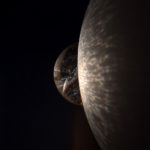 Soleil couchant - Satellite quartz - Sphère dépolie et sphère quartz - 2020