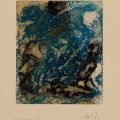 SUISSE - GARDEL Marie-Claude : Sans titre, Aquatinte rehaussée de Chine collée, 10x15 cm, X/XI, 2014