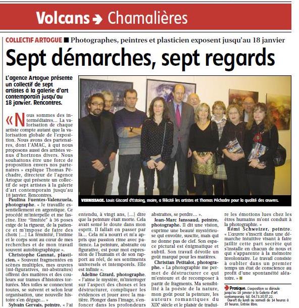 L’EXPOSITION ARTOGUE DANS LA PRESSE