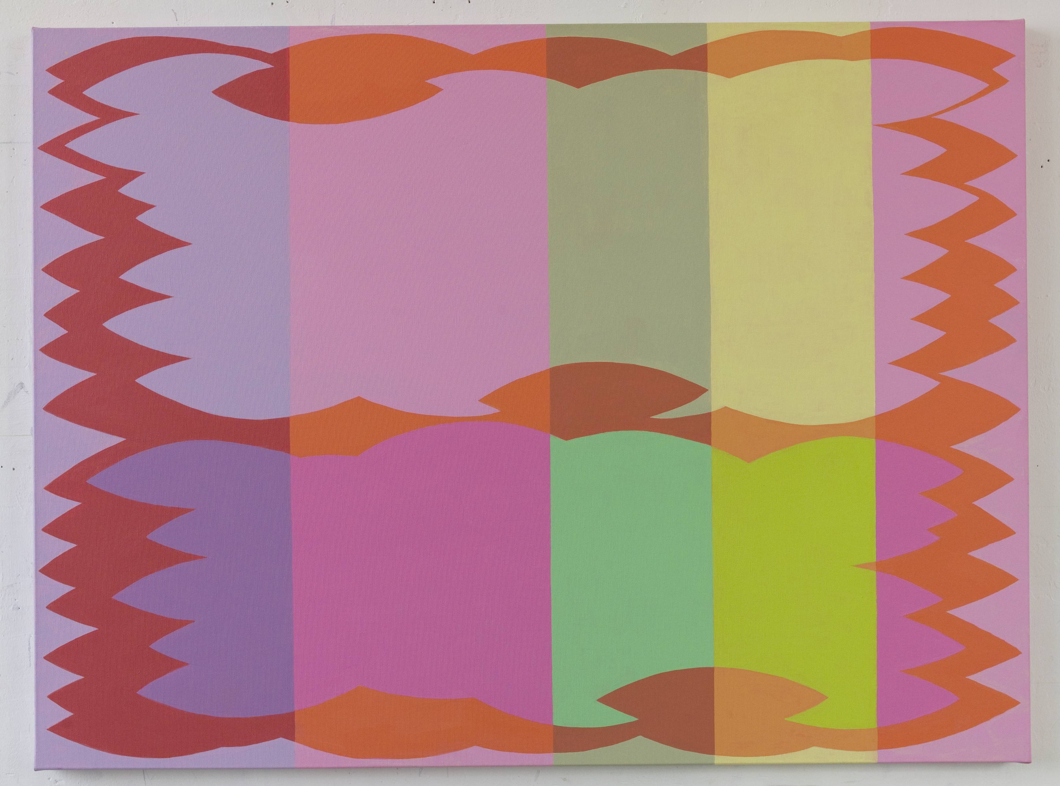 Pierre MABILLE - Sans titre - Acrylique sur toile - 97 x 130 CM - 2011