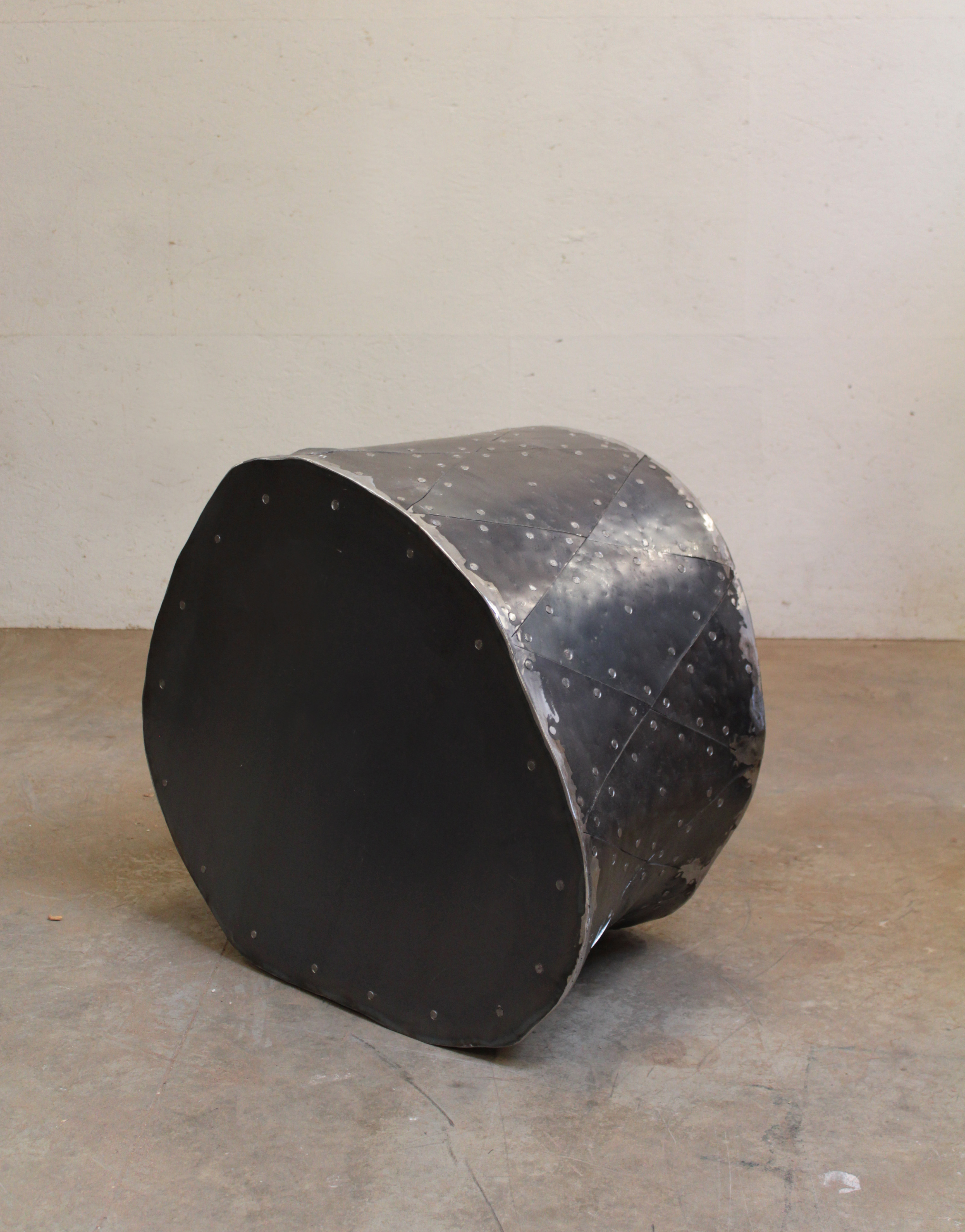 Roland COGNET - Platane - Sculpture acier, platane - 77 x 65 x 45 cm - 2017
