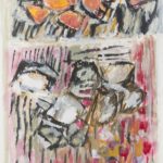 Serge HELIAS - Sans titre - Technique mixte - 125 x 75 cm - 1967