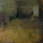 "L'atelier quai de Saône" - Huile sur toile - 100 x 100 cm
