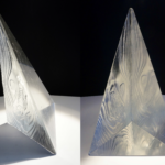 Jean-Marie LE GOFF Facette Pâte de verre - L25 H55 P5 - 2018