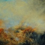 Paysage Imaginaire - huile sur carton - 27 x 41 cm - 2017