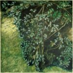 Joël Barbiéro - Ombre et verdure - Huile sur toile - 130x130 - 2018