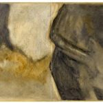 Joël Barbiéro - L'ombre de Giotto - Huile sur toile - 114x292 cm