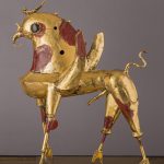 Le Griffon - Sculpture métal - H 47 cm, L 54 cm, P 40 cm