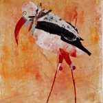 Bestiaire - Collage - 77 x 63 cm