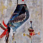 Bestiaire - Collage- 82 x 62 cm
