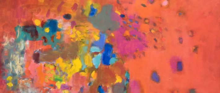 Rosa - Terre ardente- Acrylique sur toile - 80 x 80 cm - 2018