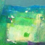 Rosa - Le Vert Paradis (Les Printemps)- Acrylique sur toile - 92 x 731 cm - 2017