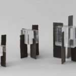 Valérie FANCHINI Terra in vito Verre et acier - H45 - 2018
